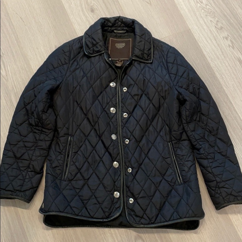 Coach Quilted Jacket XS